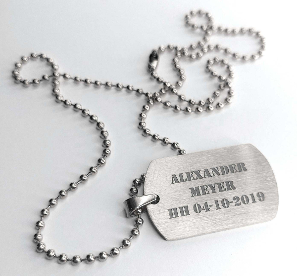 Dog Tag Anhängerkette HARDY